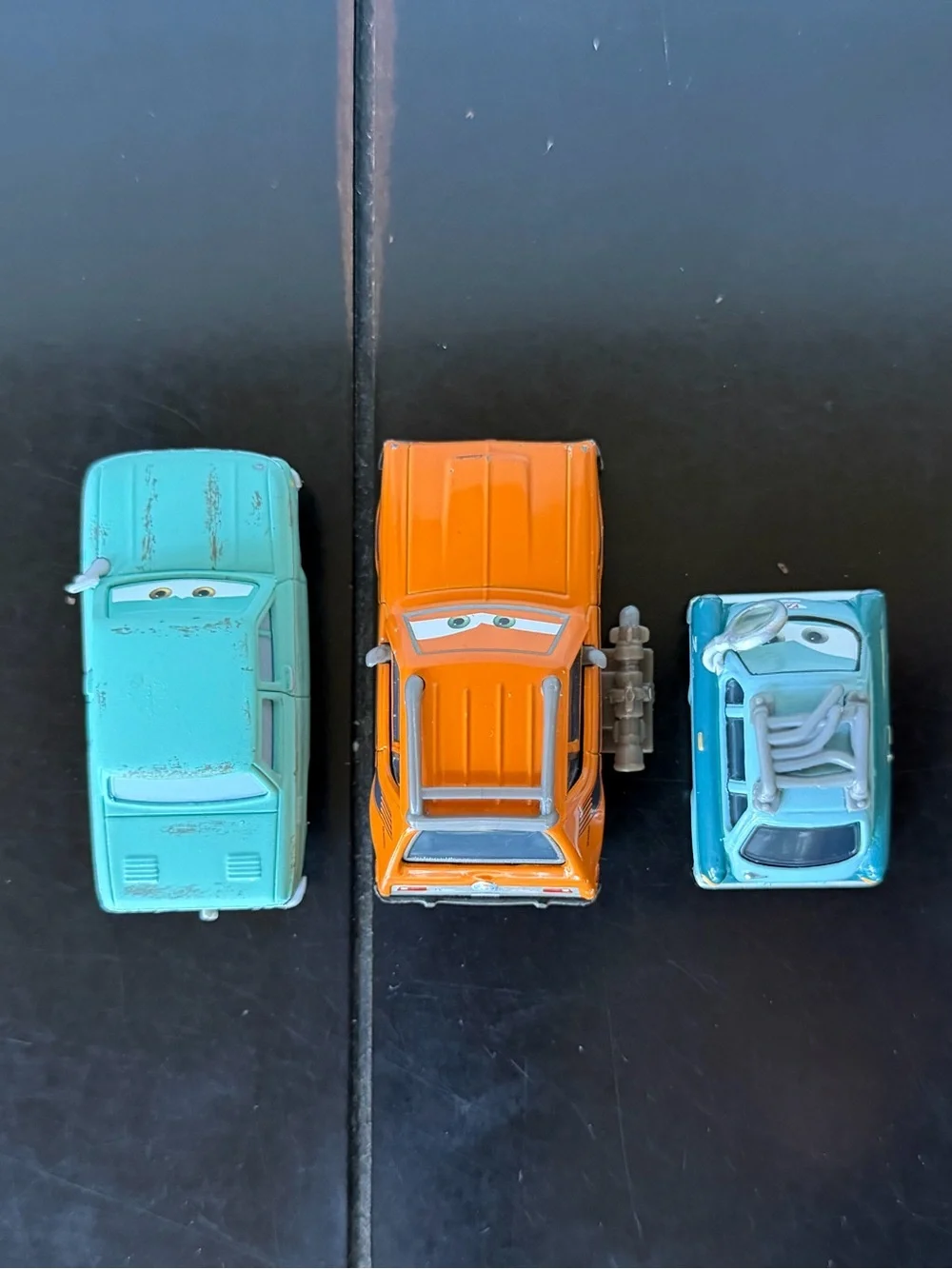 Disney Pixar Cars 2 1:55 diecast Villains Lot Petrov Trunkov, Grem & Prof Z